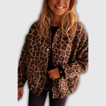 Alexis | Giacca-camicia leopardata
