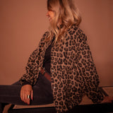 Alexis | Giacca-camicia leopardata