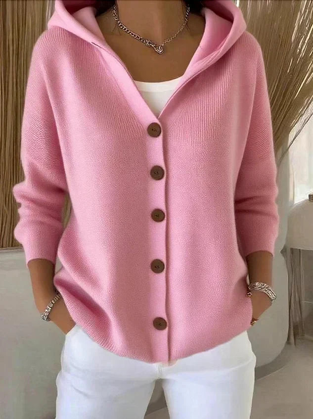 Sylvie | Cardigan con Cappuccio