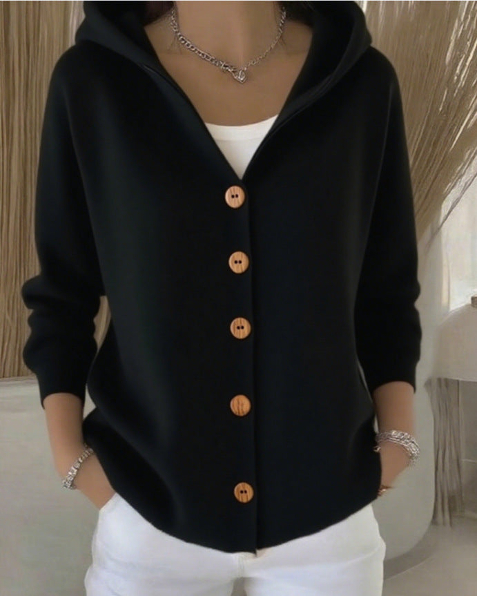 Sylvie | Cardigan con Cappuccio