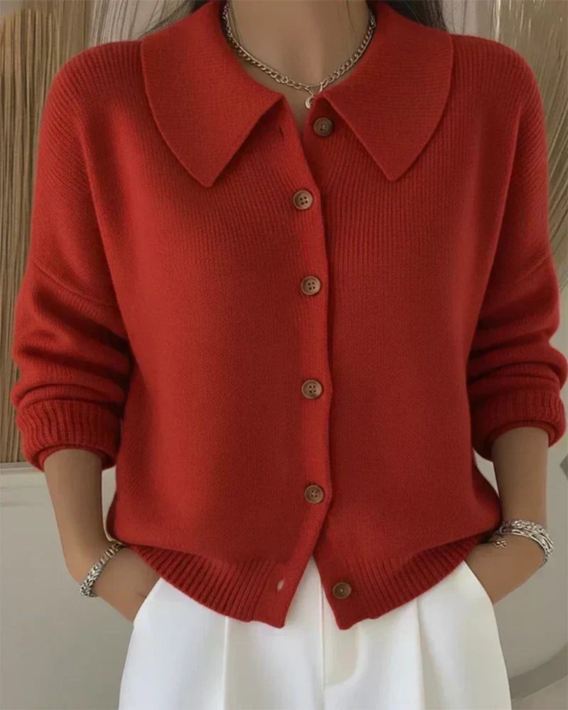 Claire | Cardigan con Colletto