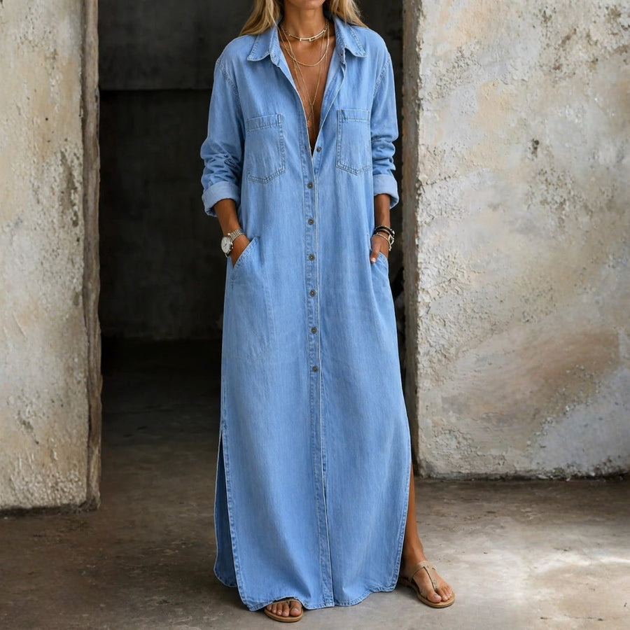 Delfina | Abito con Bottoni