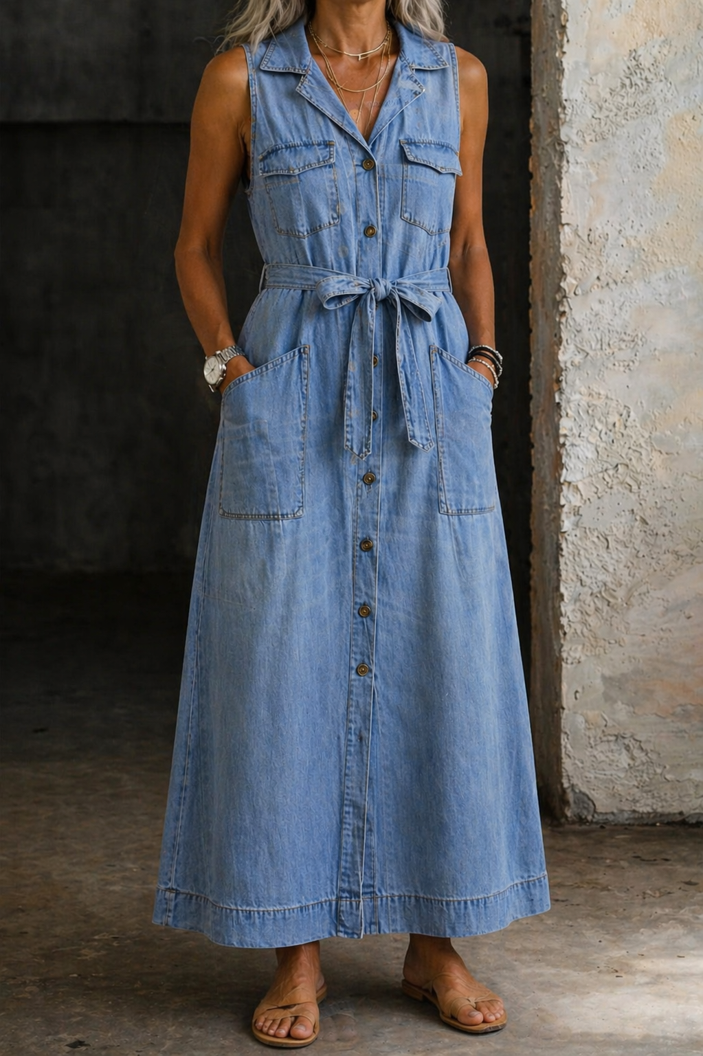Sandra | Abito in Denim