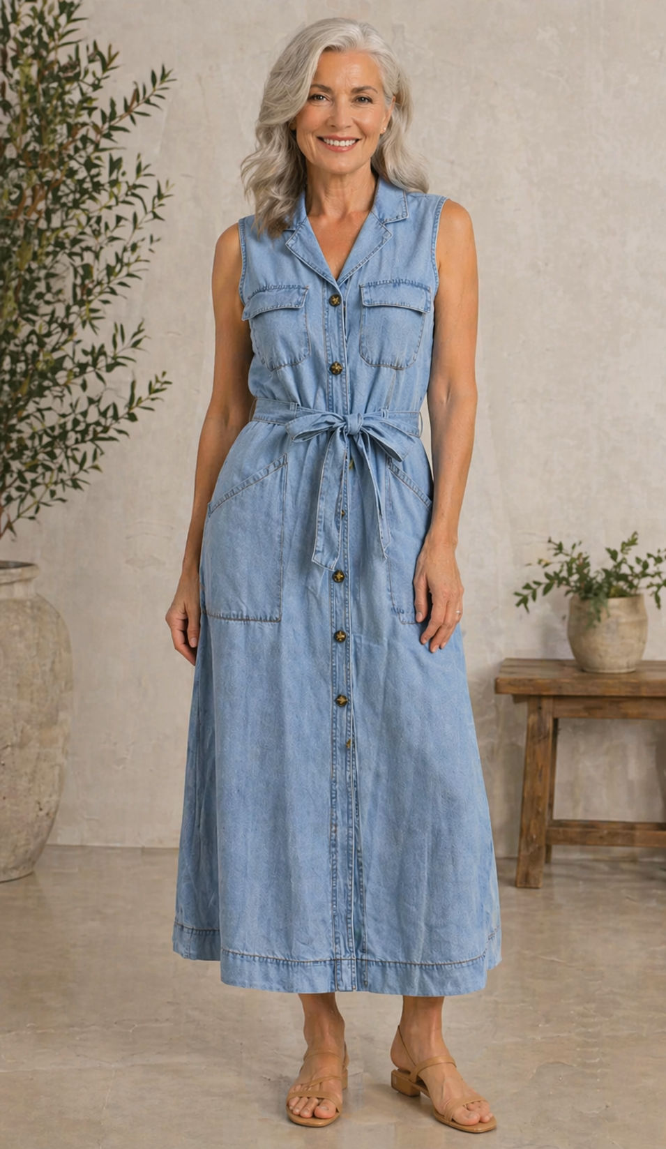 Sandra | Abito in Denim
