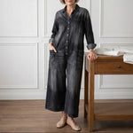 Flora | Tuta in Denim di Cotone
