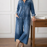 Flora | Tuta in Denim di Cotone