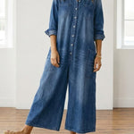 Flora | Tuta in Denim di Cotone