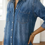 Flora | Tuta in Denim di Cotone