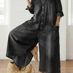 Flora | Tuta in Denim di Cotone