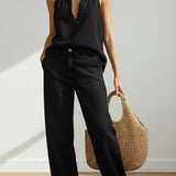 Luisa | Completo in Denim a Due Pezzi