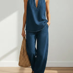 Luisa | Completo in Denim a Due Pezzi