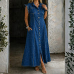 Eleonora | Abito in Denim Curvy