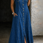 Eleonora | Abito in Denim Curvy