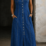 Eleonora | Abito in Denim Curvy
