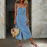Serena | Abito Casual in Denim con Spalline