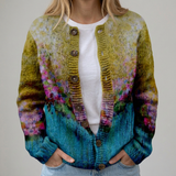 Anna | Cardigan con Sfumature Artistiche