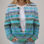 Marina | Cardigan con Motivo Jacquard