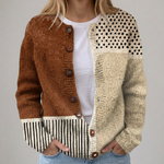 Eloisa | Cardigan Patchwork Geometrico