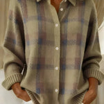 Teresa | Cardigan in Maglia a Quadri