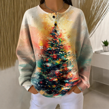 Camilla | Felpa con Albero di Natale