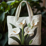 Veronica | Borsa Imbottita Bianca con Conchiglia Fatta a Mano