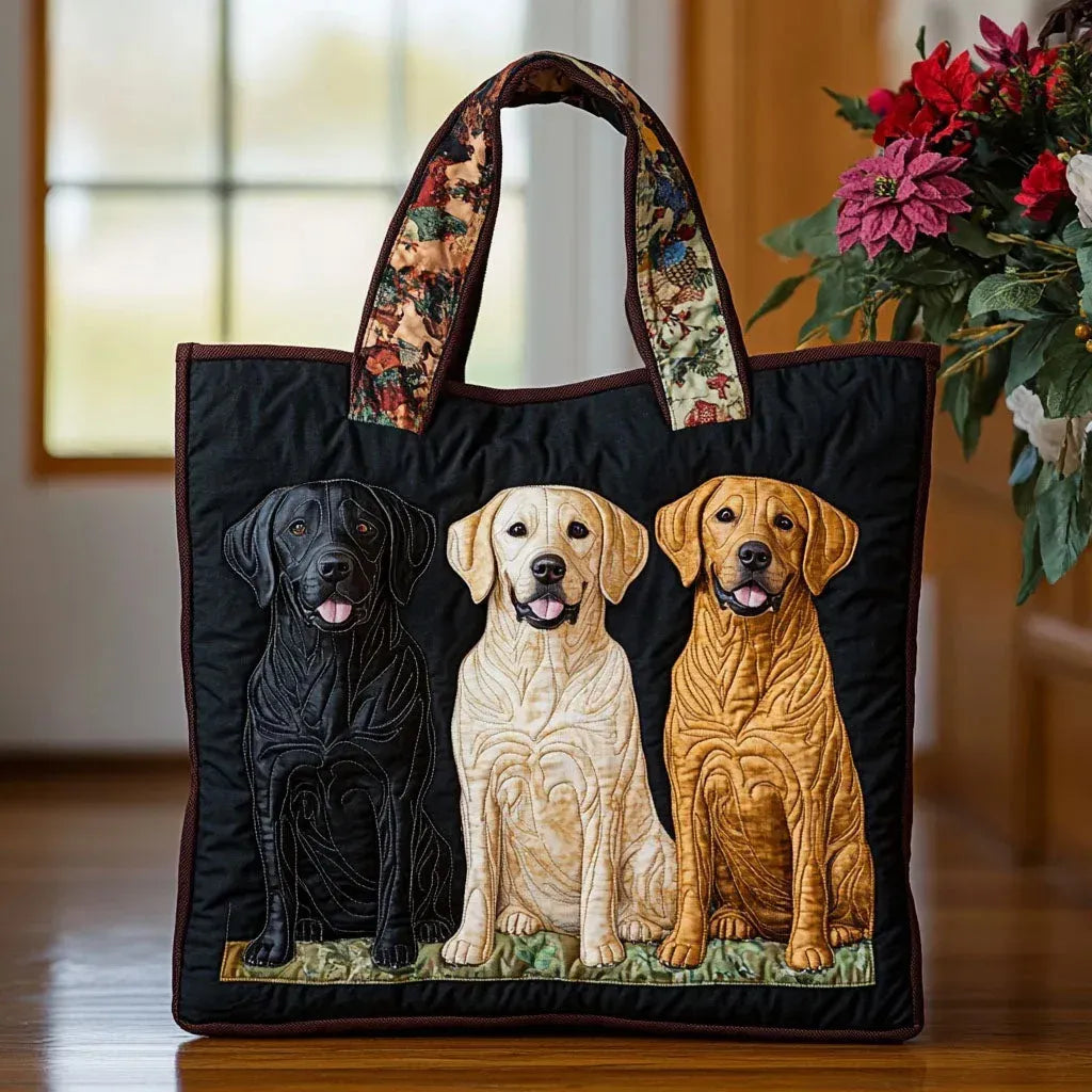 Camilla | Borsa Fatta a Mano Tre Labrador