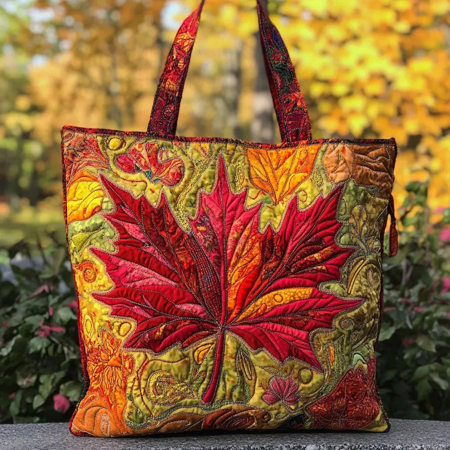 Giorgia | Tote Bag con Acero Fatta a Mano - Tramonto