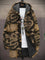 Lina | Cappotto con Cappuccio a Motivi Asiatici, Nove Stampe