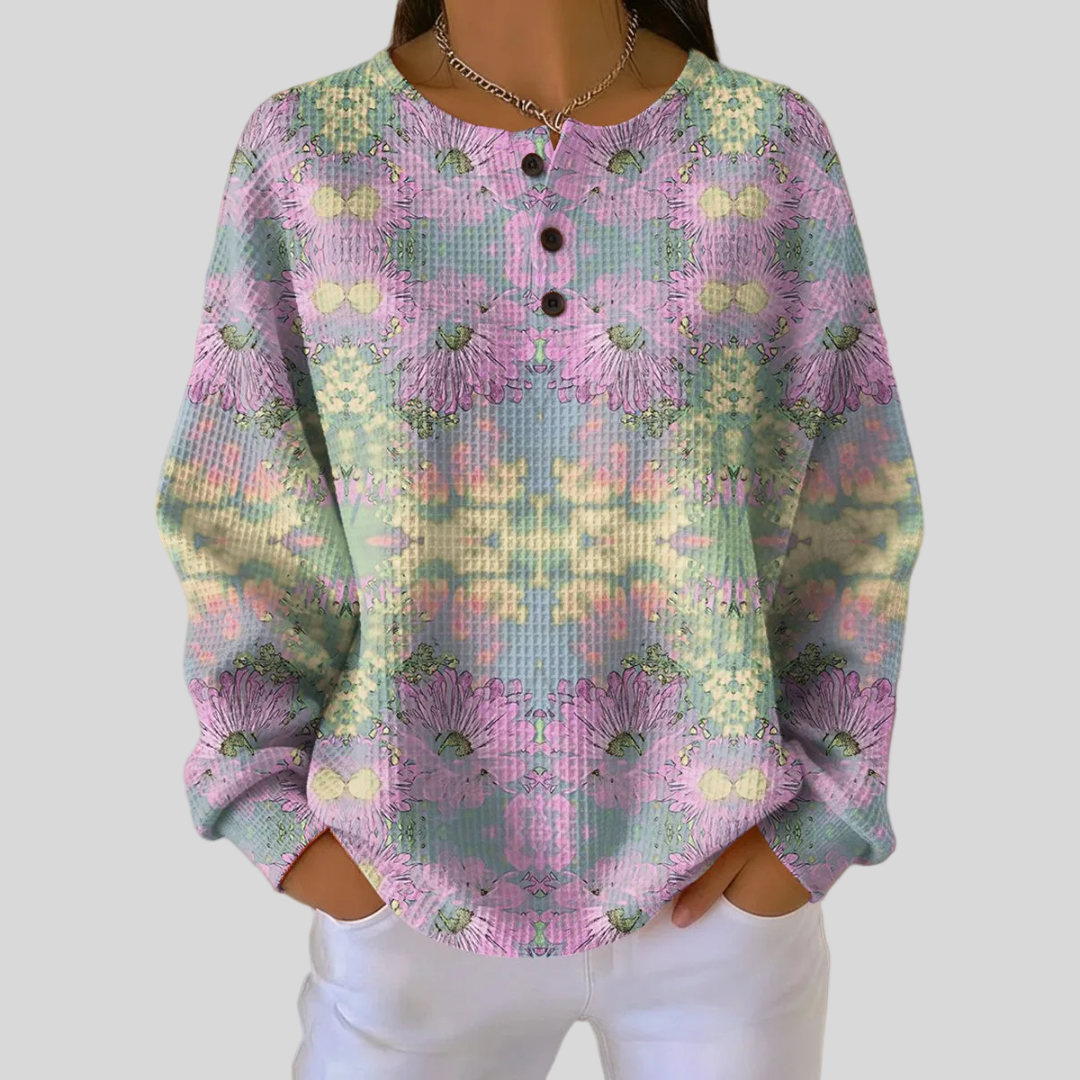 Gisella | Maglione a Margherite Pastello