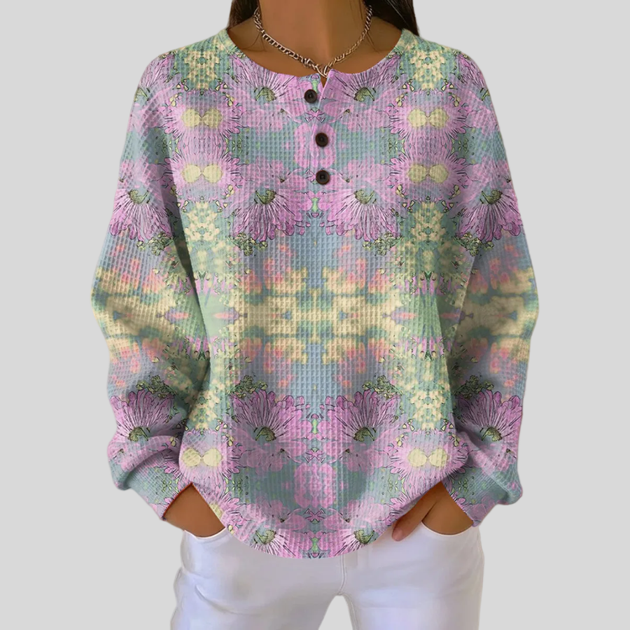Gisella | Maglione a Margherite Pastello