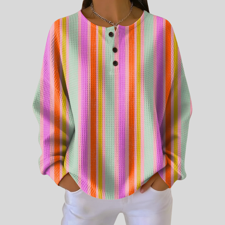 Edda | Maglione a Righe Multicolore
