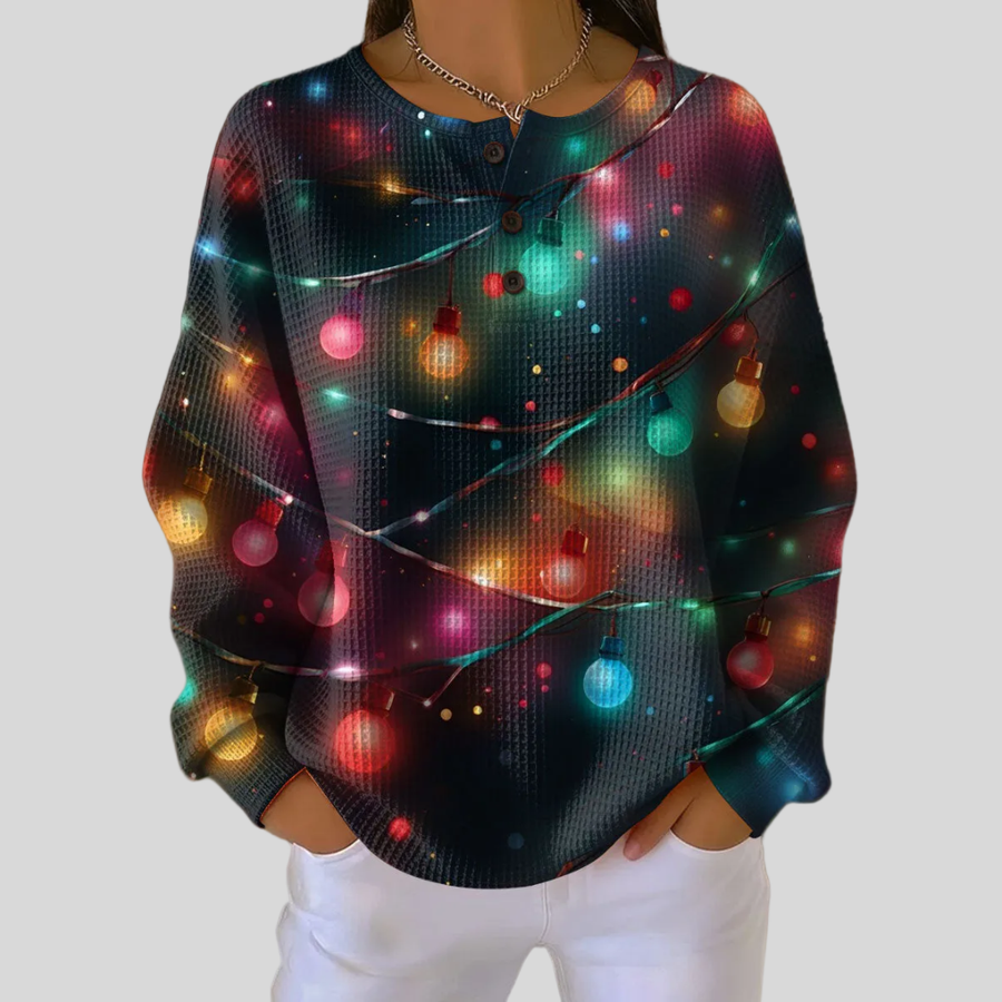 Adele | Maglione con Luci Colorate