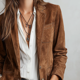 Blazer da Donna Vintage Marrone
