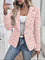 Blazer Aderente da Donna in Jacquard Paisley