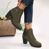 Vera | Lace-Up Ankle Boots