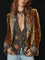 Diana | Blazer patchwork floreale effetto velluto
