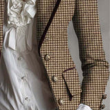 Agata | Blazer sartoriale in tweed pied-de-poule