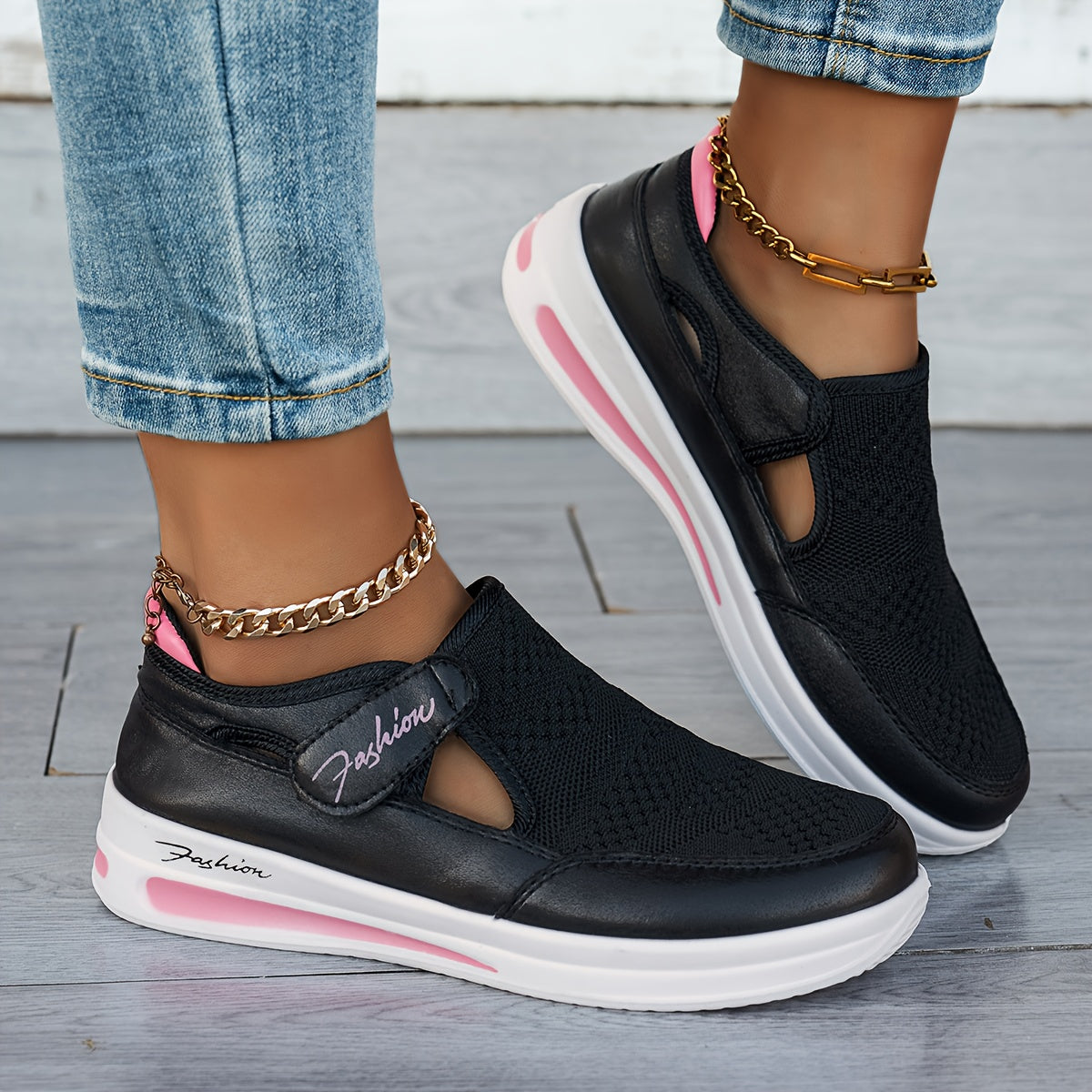 Irene | Scarpe Slip-On con Cinturino Laterale