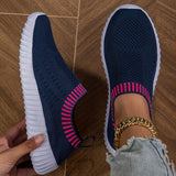 Nina | Sneakers Slip-On con Bordo a Righe