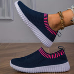Nina | Sneakers Slip-On con Bordo a Righe