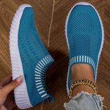 Nina | Sneakers Slip-On con Bordo a Righe
