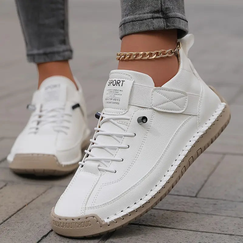 Silvia | Sneakers con Cinturino e Lacci