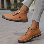 Eva | Scarpe con Lacci e Zip Laterale