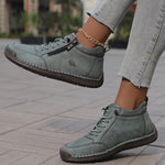 Eva | Scarpe con Lacci e Zip Laterale