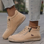 Eva | Scarpe con Lacci e Zip Laterale