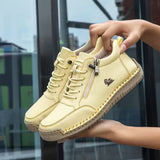 Eva | Scarpe con Lacci e Zip Laterale