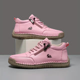 Eva | Scarpe con Lacci e Zip Laterale