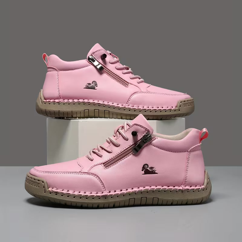 Eva | Scarpe con Lacci e Zip Laterale