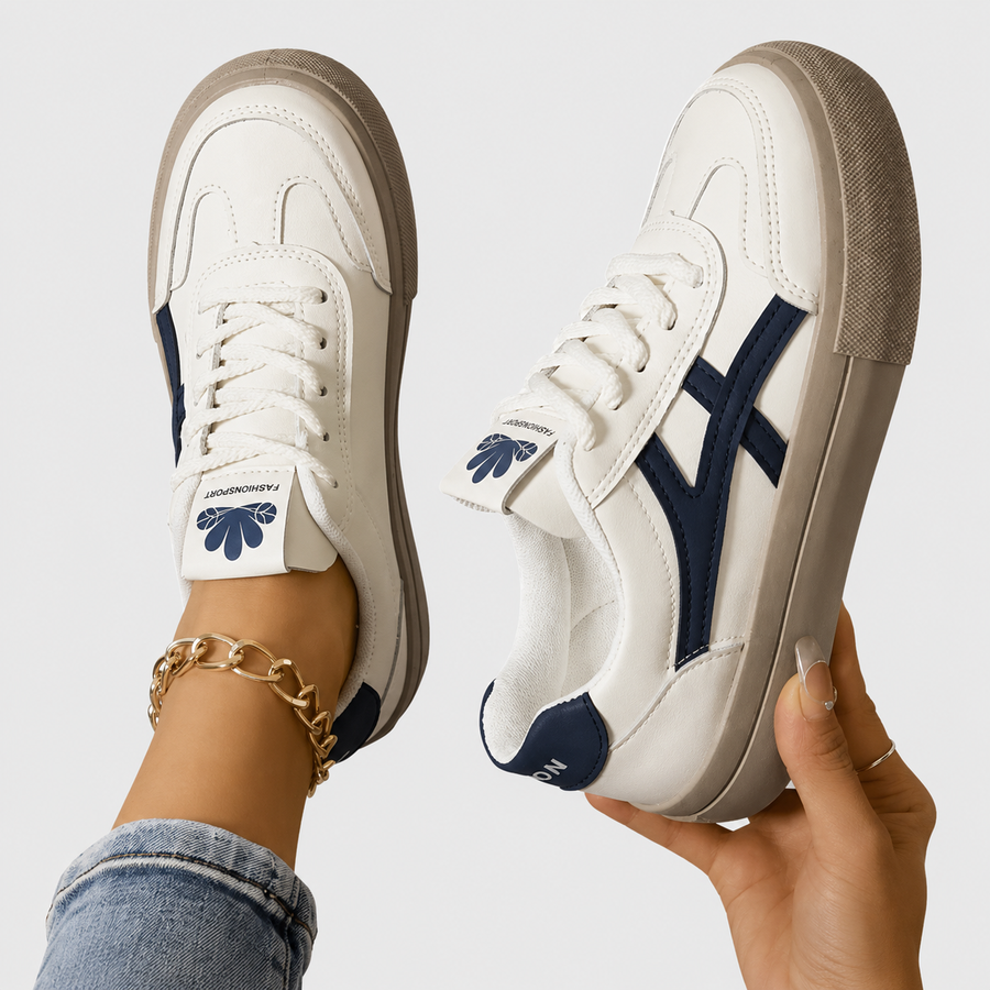 Elsa | Sneakers con Bande a Contrasto