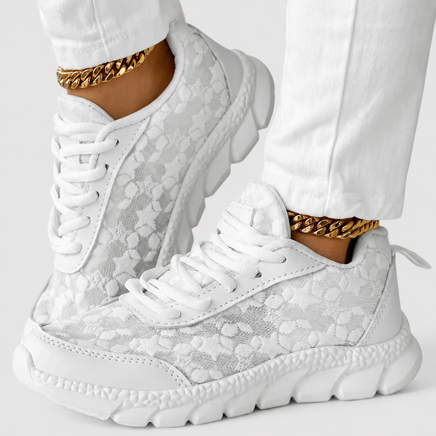 Chiara | Sneakers con Fantasia Floreale